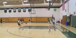 The Almond-Bancroft Eagles girls basketball team soars to sectionals