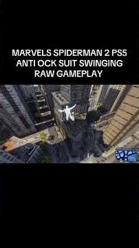 MARVELS SPIDERMAN 2 PS5 ANTI OCK SUIT RAW GAMEPLAY #marvelspiderman2 #marvelspiderman #spiderman