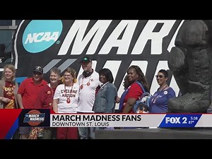 St. Louis celebrates March Madness at Enterprise Center