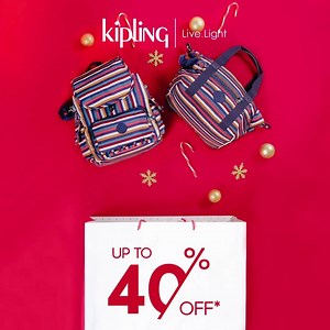 5.8K views · 36 reactions | ⚡️ BIGGEST. SALE. EVER. ⚡️ Get up to 40% OFF in boutique stores now! It's your last chance to snag our season's must haves with discounts. *Marked down prices up to 30% *Buy 3 for 30% Off *Buy 2 for 20% Off Shop now at Bugis Junction, ION Orchard, Jem & VivoCity #KiplingSG #YearEndSale #KiplingSale #Sale *T&Cs apply | Kipling | Facebook
