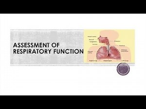 Diagnostic Evaluation of Respiratory Function | Pulmonary Function Tests, ABG and Lung Assessment