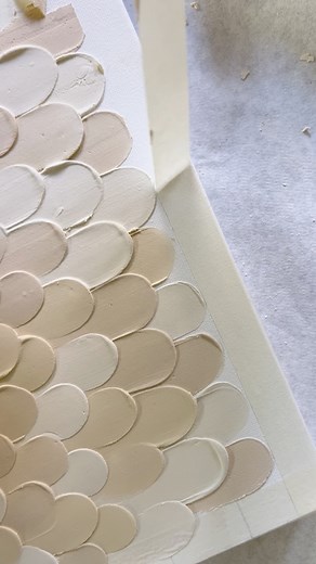 10K views · 38 reactions | Same design as yesterday with light modelling paste. Thicker. More stylish. #paintwithme #artteachers #arthacks | Textures By Dani | Facebook