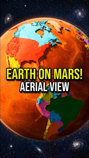 Earth on Mars: The Impossible Map 🔴
