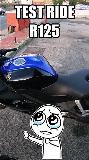 IL 125 PIÙ VELOCE? - Test ride YZF R125 2019 #shorts