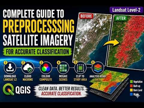 Complete Guide to Preprocessing Satellite Imagery