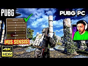 MY PUBG PC SETTINGS 😍 MY SENSITIVITIES AND GRAPHICS AT THE MAXIMUM!