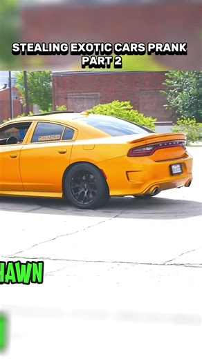 Part 2 : STEALING EXOTIC CARS PRANK ##body ##prank #funniest #pranks #face