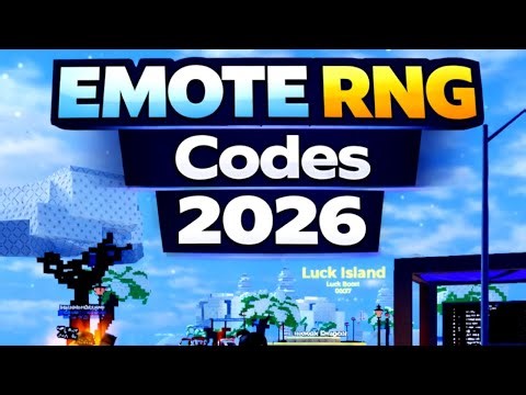 EMOTE RNG Codes 2026 / Roblox ! 🎮🔑