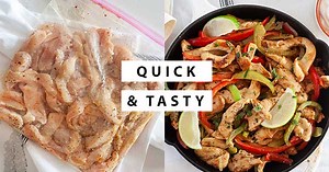 Skip The Restaurant. This Quick Chicken Fajita Marinade Brings All the Smoky, Zesty Flavor Home.