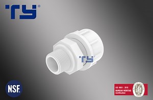 [Hot Item] Plumbing Supply CPVC/PVC-U Piping Systems Sch40 Compression Male Adapter Pipe Fitting