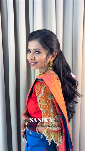 Mayura bagul on Instagram: "Mayura’s makeupstudio & academy ✨ @makeup_by_mayura ………………………………………………… Dm for bridal booking & more inquiry #teammayura❤️❤️ #mayurabagul07makeover #mayurabagul07💓 #bride #bridetobe"