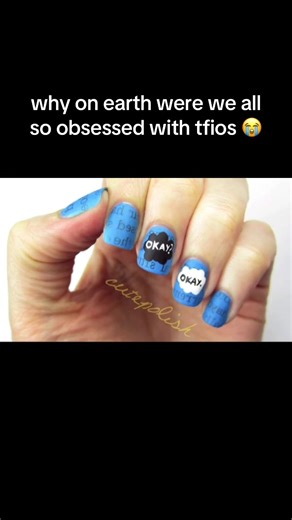The Fault in Our Stars Nail Tutorial