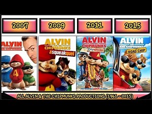 ALL ALVIN & THE CHIPMUNKS PRODUCTIONS (1961 - 2015)