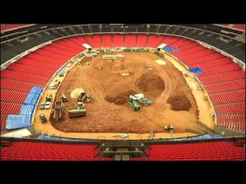Monster Jam - How To Build an Advance Auto Parts Monster Jam Track