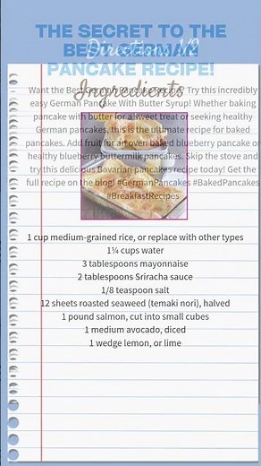 The Secret to the Best German Pancake Recipe!