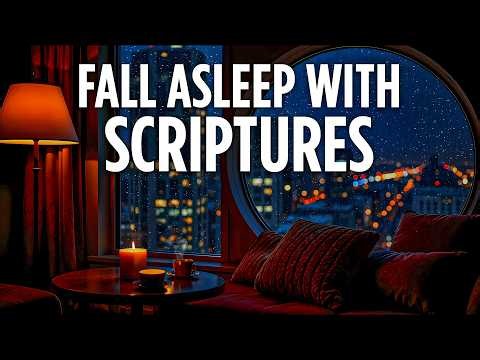 Get Some Rest in God’s Word | Peaceful Bible Verses and Soothing Rain for Blessed Sleep