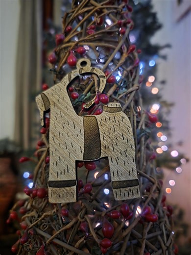 Handmade Wooden Yule Goat Ornament - Julbock Scandinavian Christmas Tree Decoration, Pagan Yule Winter Solstice Norse Folklore Gift - Etsy