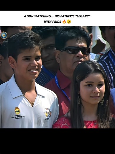 Father watching his son's legacy. 🥺❤️‍🩹