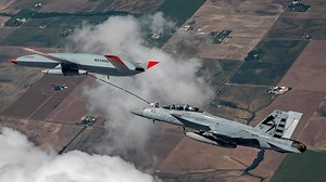 Watch: Boeing drone refuels Navy jet for first time ever