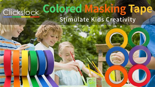 Watch Colored Masking Tape for DIY,Arts and Crafts on Amazon Live