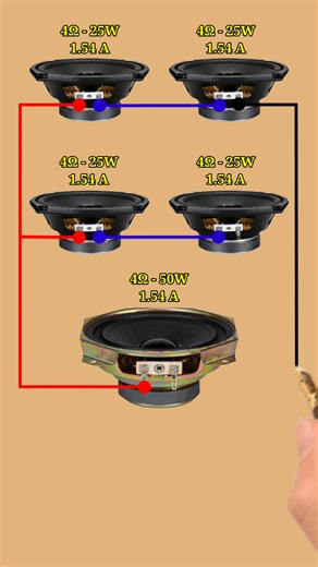 456K views · 5.7K reactions | Speaker series connection Speaker series wiring Speaker wiring Speaker Connection | K n electric | Facebook