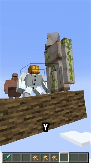 ¿ALDEANO LLENITO o ALDEANO CYBORG? 🤔 #minecraft