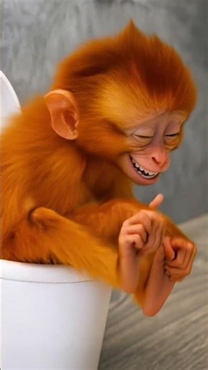 You Won’t Believe What This Monkey Did in the Bathroom 😂💨
