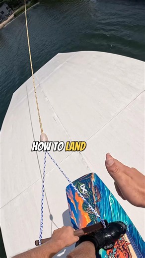 How To Land Into A Down Slope!