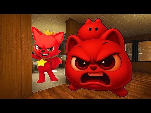 ANGRY DUO with EVIL STANDING PinkFong and RED ANGRY Ninimo FAST CHASE in Garry's Mod