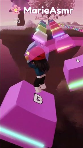 Peaceful Keyboard Mountain Climb 🏔️#roblox #asmr #keyboardsounds #clickykeyboard #mountkeyboard