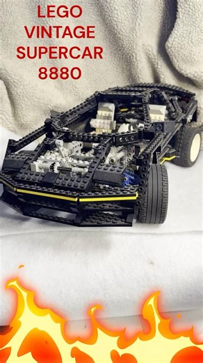 Lego Vintage Supercar 8880 #lego #supercars #vintage