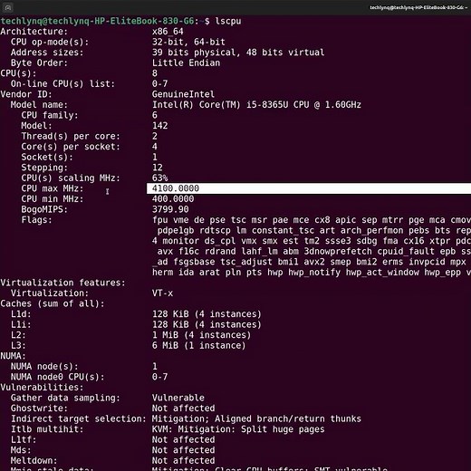 Linux System Hardware Details in 10 Seconds #shorts #linuxtips