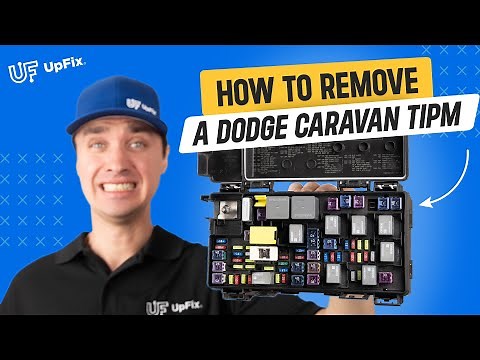 How To Remove a Dodge Caravan TIPM Totally Integrated Power Module Fuse Box (2008 - 2020)