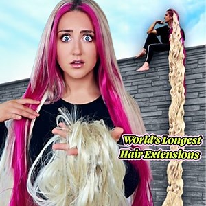 75 Inches and More! World’s Longest Hair Extensions | HopeScope