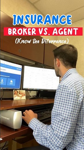 Insurance BROKER vs. AGENT (Know the Difference) #agent #broker #insurance