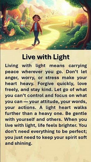 Live with Light #shorts #english #englishmerl #englishreading #englishgrammar #education