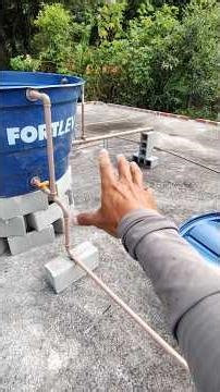 wrong goodbye water tank installation of hydraulic points #tip #work #hydraulics #piping