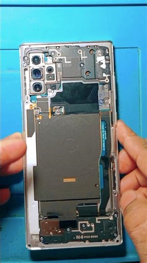 Samsung Galaxy Note 10 Plus Back Glass Replacement #Shorts