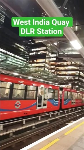 West India Quay DLR Station #london #westindia #station #dlr
