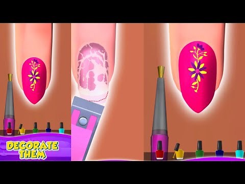 Nail Salon 3D - All Levels | Gameplay IOS & Android