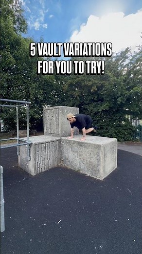 5 Vault Variations For You To Try! #parkour #freerunning