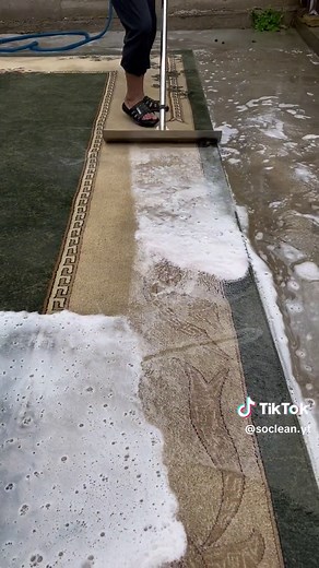 Awesome Smurfs #satisfying #asmr #carpetcleaning #soclean