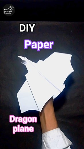 How to Make a Dragon Paper Plane 🐉 | Amazing Flying Dragon Plane Tutorial