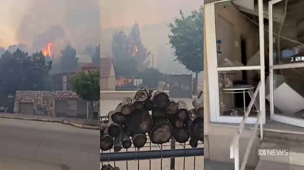 Fires in Kiryat Shmona from Hezbollah rockets