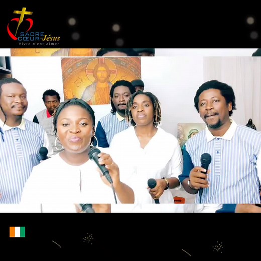 Ce cantique te donne une grande joie lorsque que tu pars prendre la communion et qu'il est exécuté. Une très belle chanson ! Nous profitons pous nous encourager à faire les messes en semaines. Ça fait du bien ! Même si tu n'es pas Yamoussoukro pour le concert tu peux nous faire parvenir tes dons en vivre pour les enfants atteints du cancer ( pattes, huile, savon, couches, eaux de Javel, bonbons, biscuits etc....) #catholictiktok