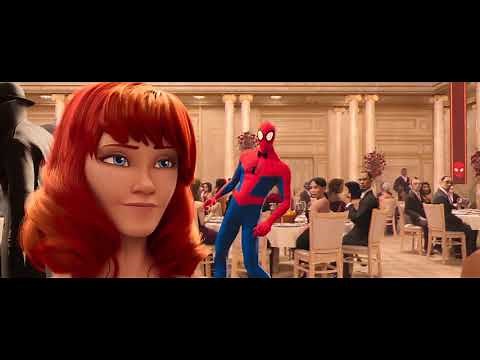 Spider Man Into The Spider Verse (2018) - Peter B. Parker meets Mary Jane