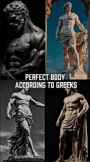 Perfect human body according to science #science #gym #edit #body #Greek