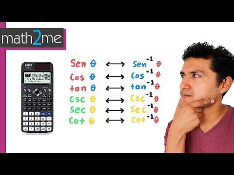TRIGONOMETRIC RATIOS for beginners on the calculator