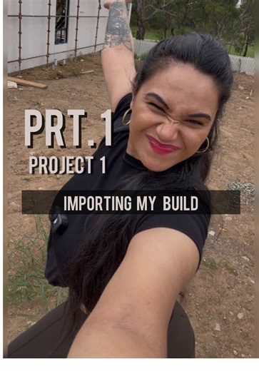 Importing My Build | Part 1 Documenting my import and building progress Project 1 : swimming pool has been formed, ready to start construction 🚧 ##businesswoman##customhomes##importfromchina##entrepreneur Part1 | Project 2 @Kaimi Rock Ventures
