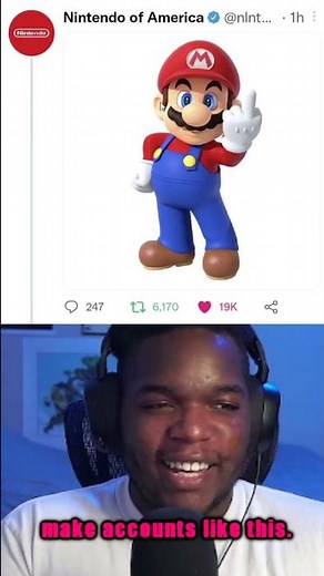 Mario Officially Gives the MIDDLE FINGER???